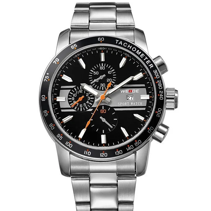 Newest WEIDE Unique Men's Wristwatch Military Watches Analog-Complete Calendar Display Japan Miyota Quartz Watch 30m Waterproof