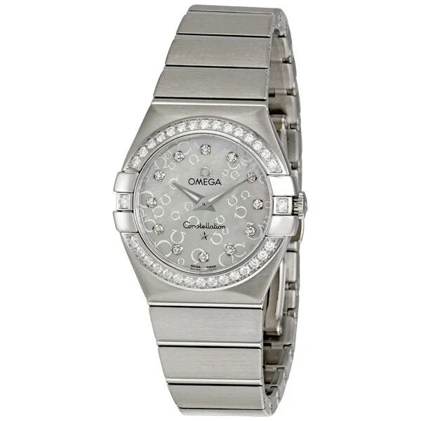 Omega Constellation Diamonds Ladies Watch 12315276055005 123.15.27.60.55.005