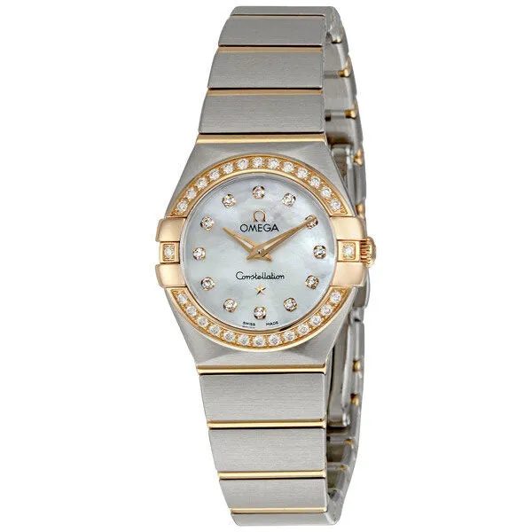 Omega Constellation Mini Diamond Ladies Watch 12325246055001 123.25.24.60.55.001