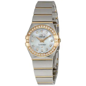 Omega Constellation Mini Diamond Ladies Watch 12325246055001 123.25.24.60.55.001