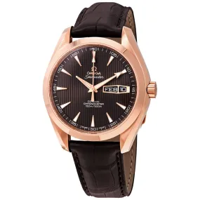 Omega Seamaster Aqua Terra Automatic Men's Leather Watch 231.53.43.22.06.001