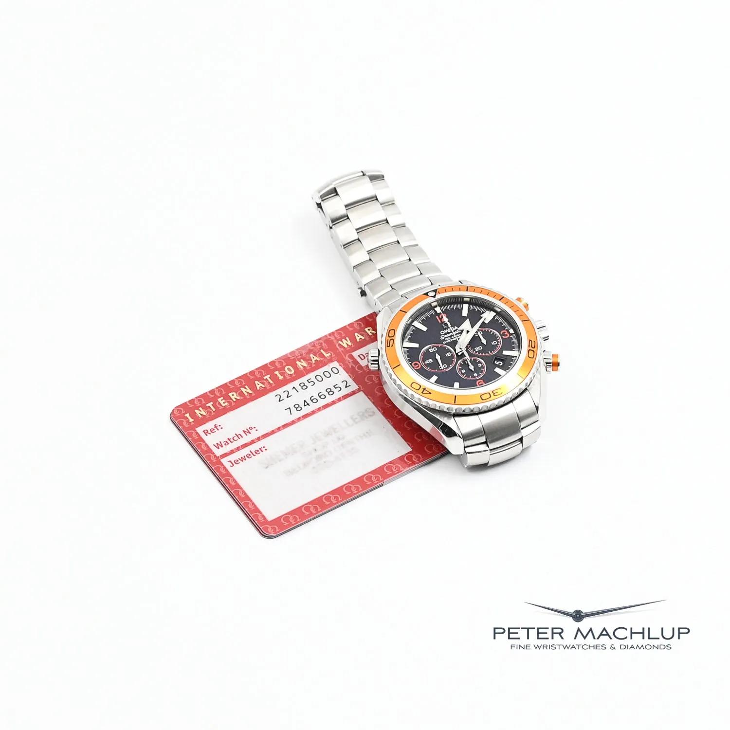 Omega Seamaster Planet Ocean Chronograph Orange