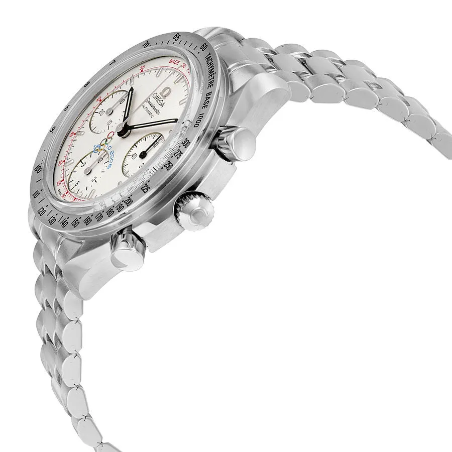 Omega Speedmaster Olympic Edition Silver Dial Stainless Steel Men's Watch 3538.30
