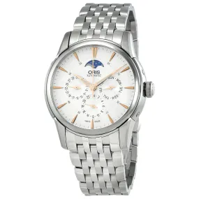 Oris Artelier Automatic Multi-Function Silver Dial Men's Watch 582-7689-4021MB 01 582 7689 4021-07 8 21 77