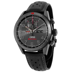 Oris Artix GT Audi Sport Chronograph Black Dial Black Leather Watch 778-7661-7784SET 01 778 7661 7784-Set LS