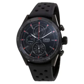 Oris Audi Sport Chronograph Black Dial Men's Watch 01 774 7661 7784-Set RS