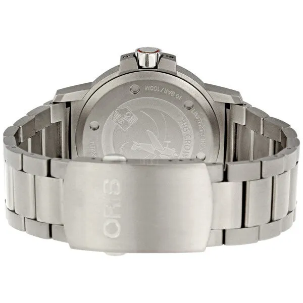 Oris BC3 Air Racing Black Dial Stainless Steel Case GMT Men's Watch 668-7647-7184SET 668-7647-7184 SET