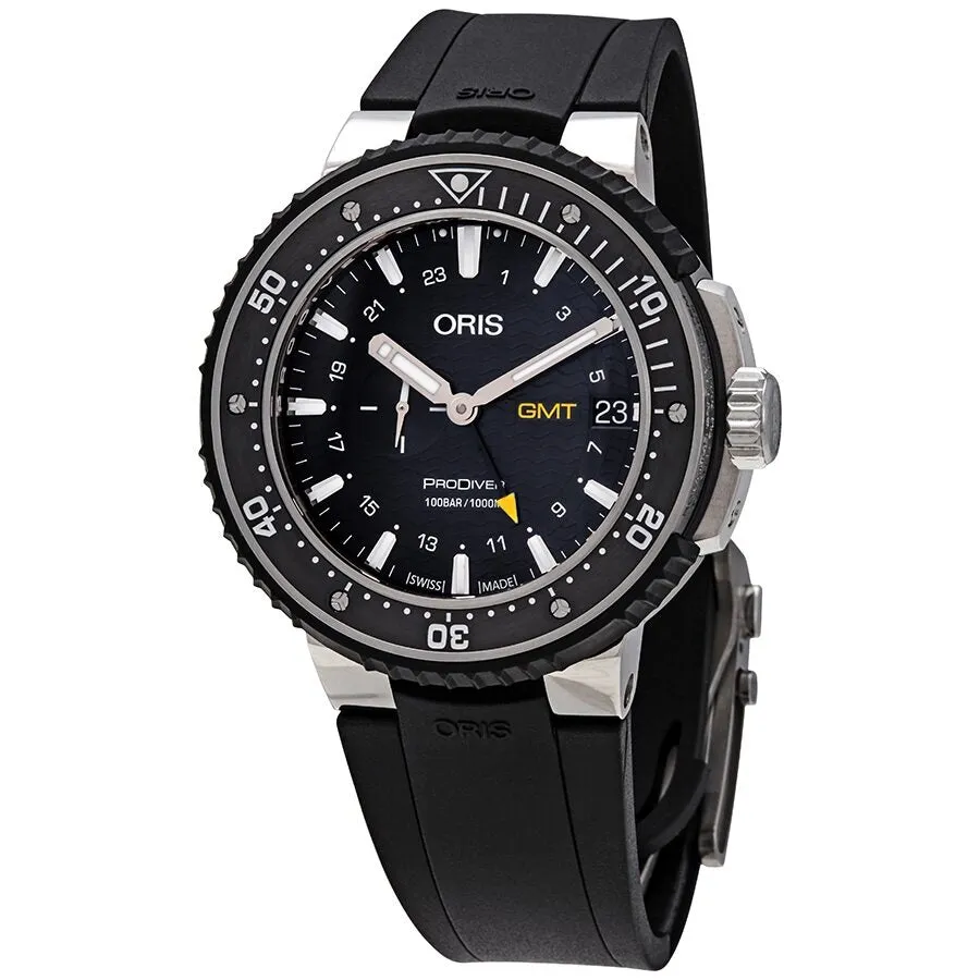 Oris ProDiver GMT Automatic Black Dial Men's Watch 01 748 7748 7154-07 4 26 74TEB