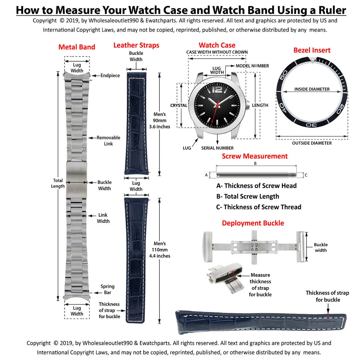 OYSTER WATCH BAND FOR ROLEX SUBMARINER SEADWELLER 16600 20MM FLIP LOCK FAT/SP SS