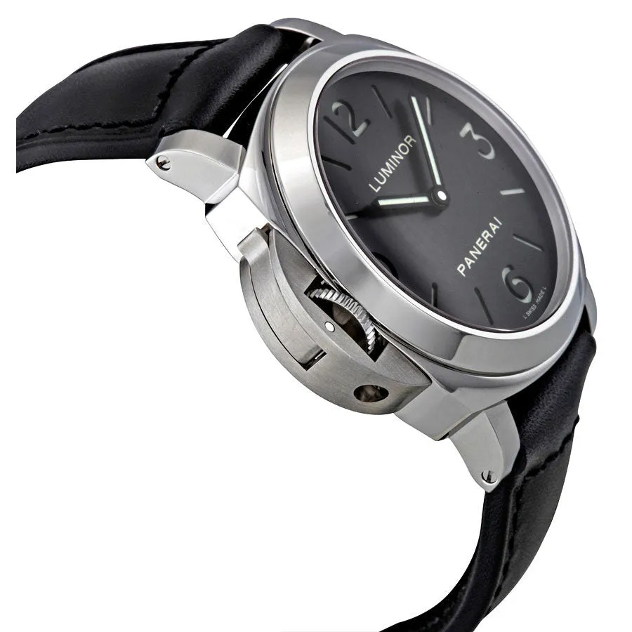 Panerai Luminor Base Black Dial Mechanical Men's Watch PAM00219