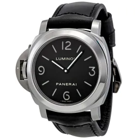 Panerai Luminor Base Black Dial Mechanical Men's Watch PAM00219