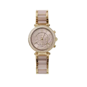Parker Pave Pink Acetate Watch
