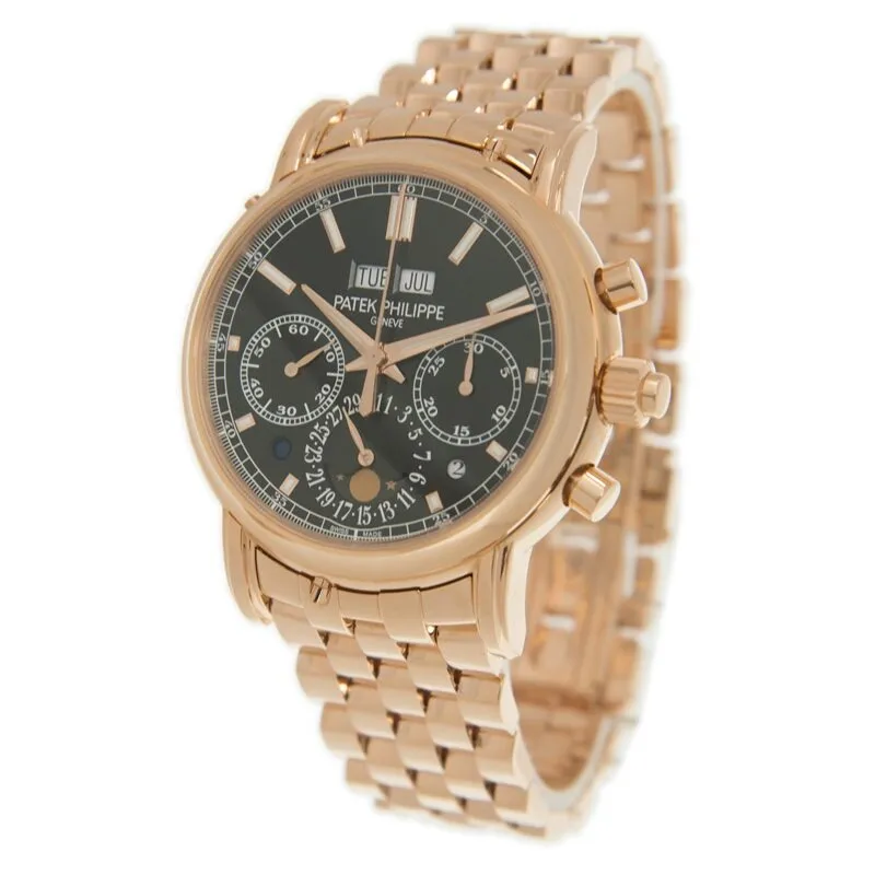 Patek Philippe Grand Complications Black Dial Men's Watch 5204/1R-001