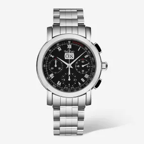 Paul Picot Firshire Chronograph Black Dial Stainless Steel Men's Automatic Watch P7045.20.331