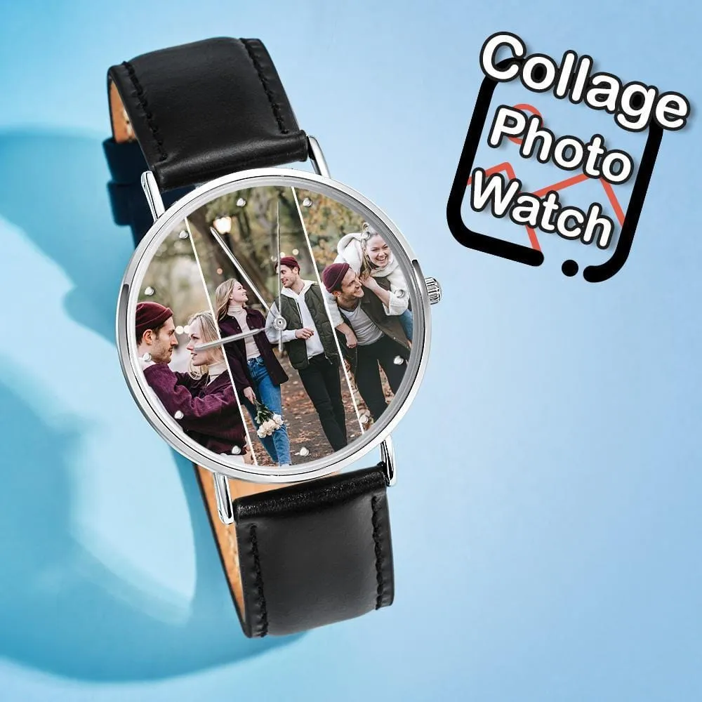 Photo Watch Engraved Watches for Men Gifts for Him