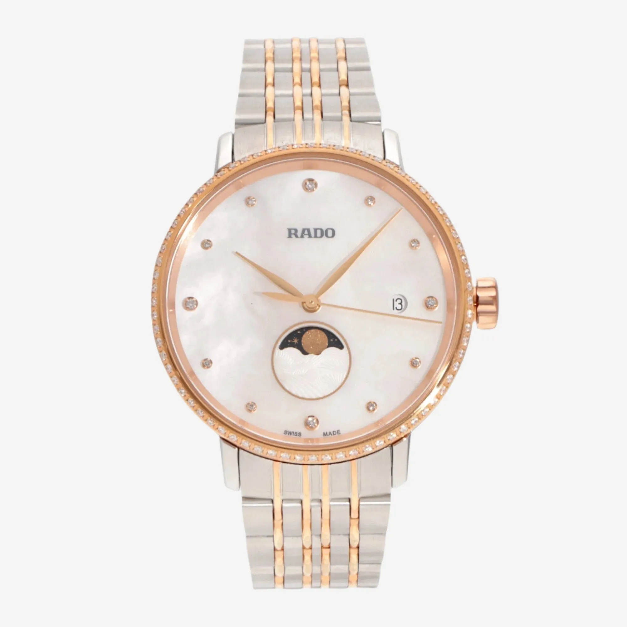 Rado Coupole Classic Diamonds Stainless Steel Ladies Watch R22882923
