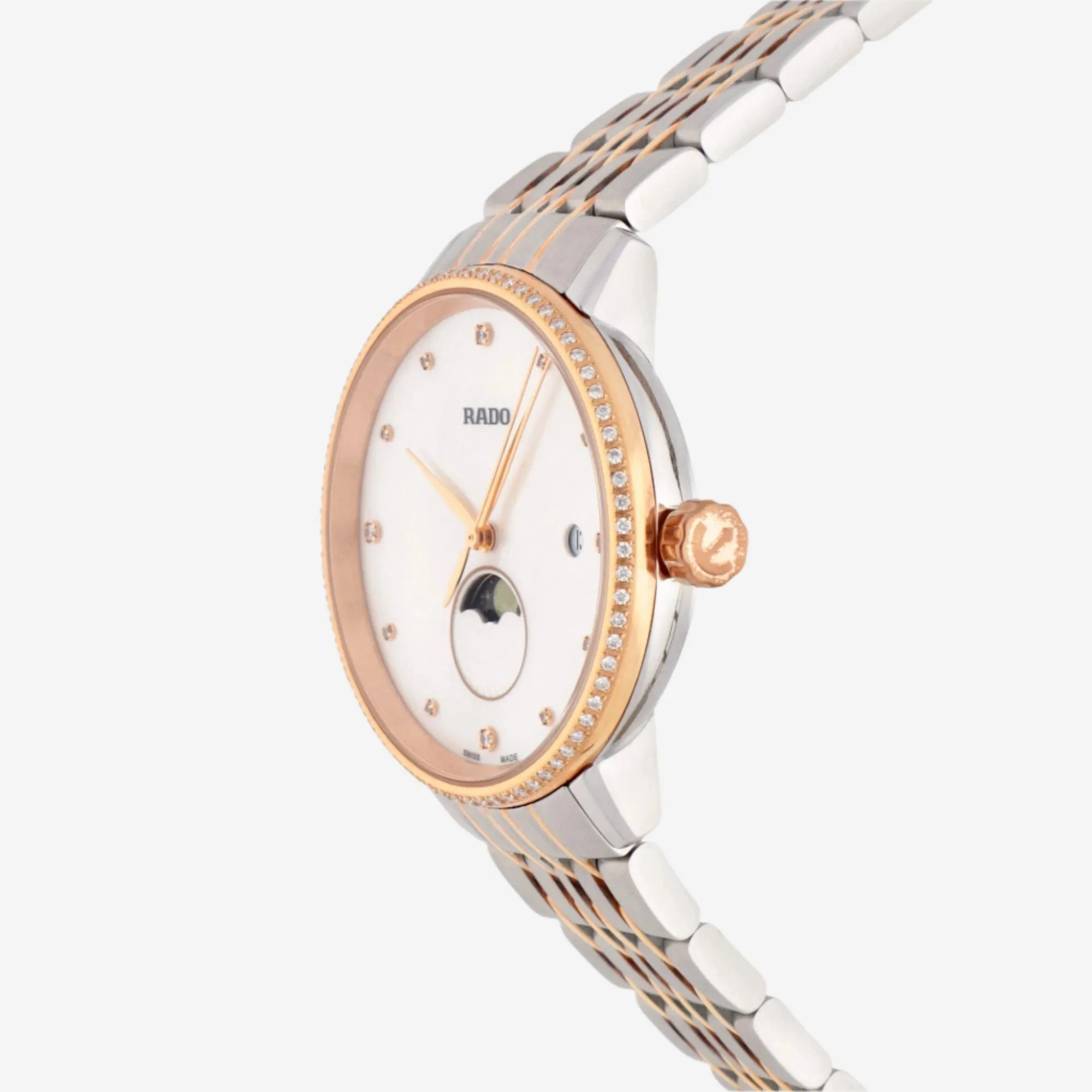 Rado Coupole Classic Diamonds Stainless Steel Ladies Watch R22882923
