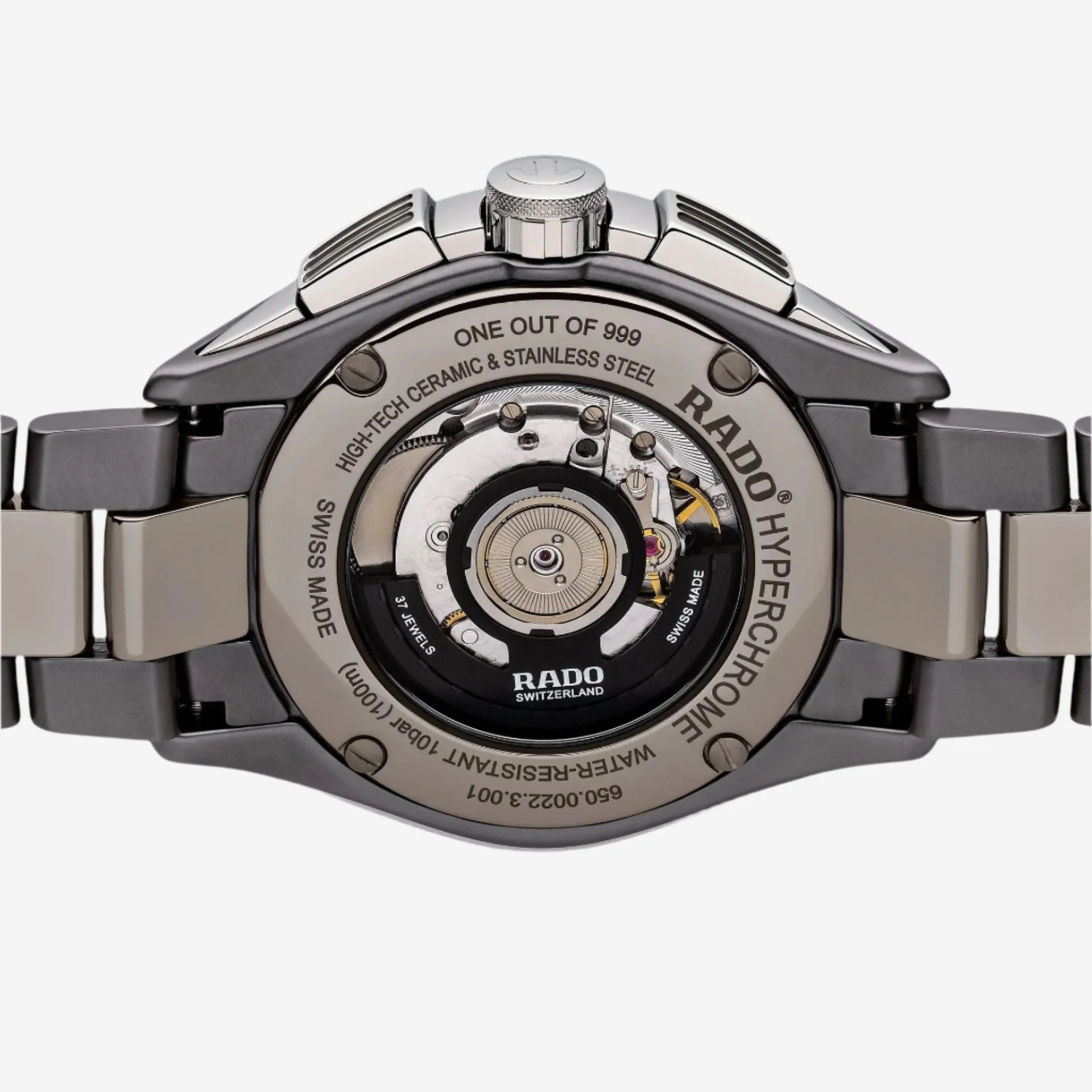 Rado HyperChrome Chronograph Ceramic Automatic Men's Watch R32022102