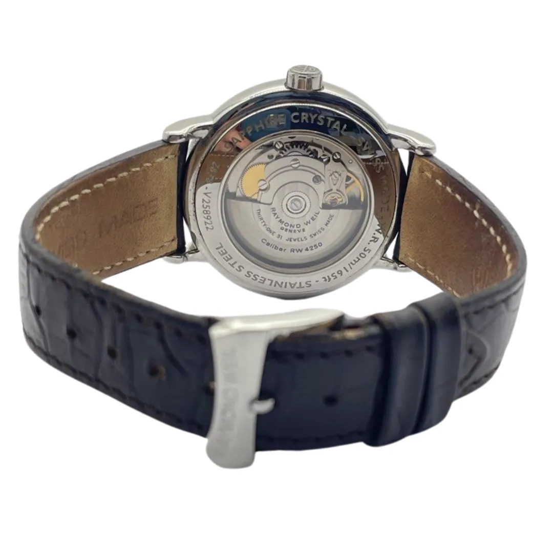 Raymond Weil Maestro 2838 39mm Automatic Silver Dial Watch