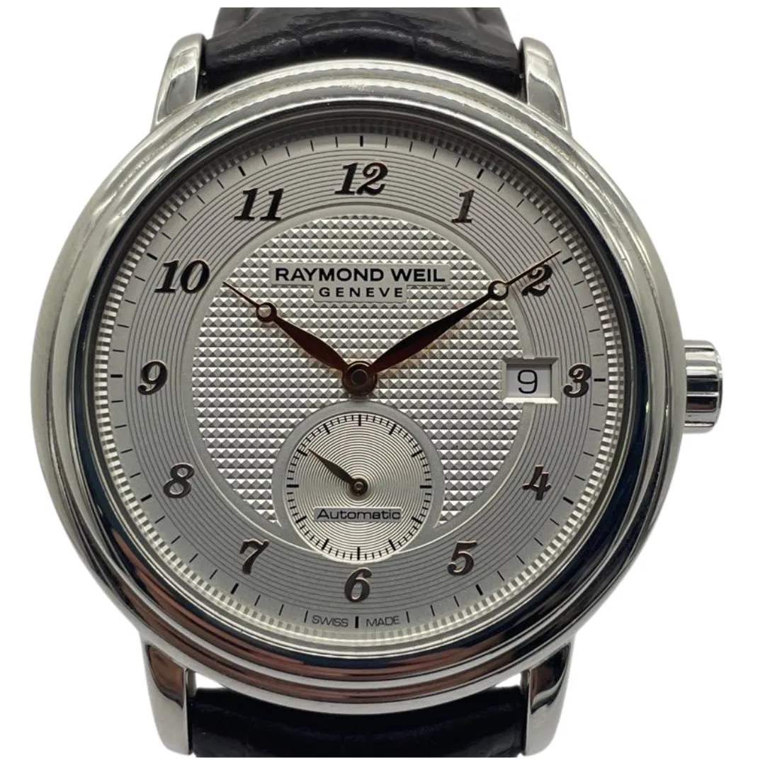 Raymond Weil Maestro 2838 39mm Automatic Silver Dial Watch