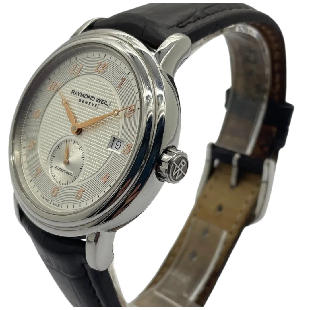 Raymond Weil Maestro 2838 39mm Automatic Silver Dial Watch
