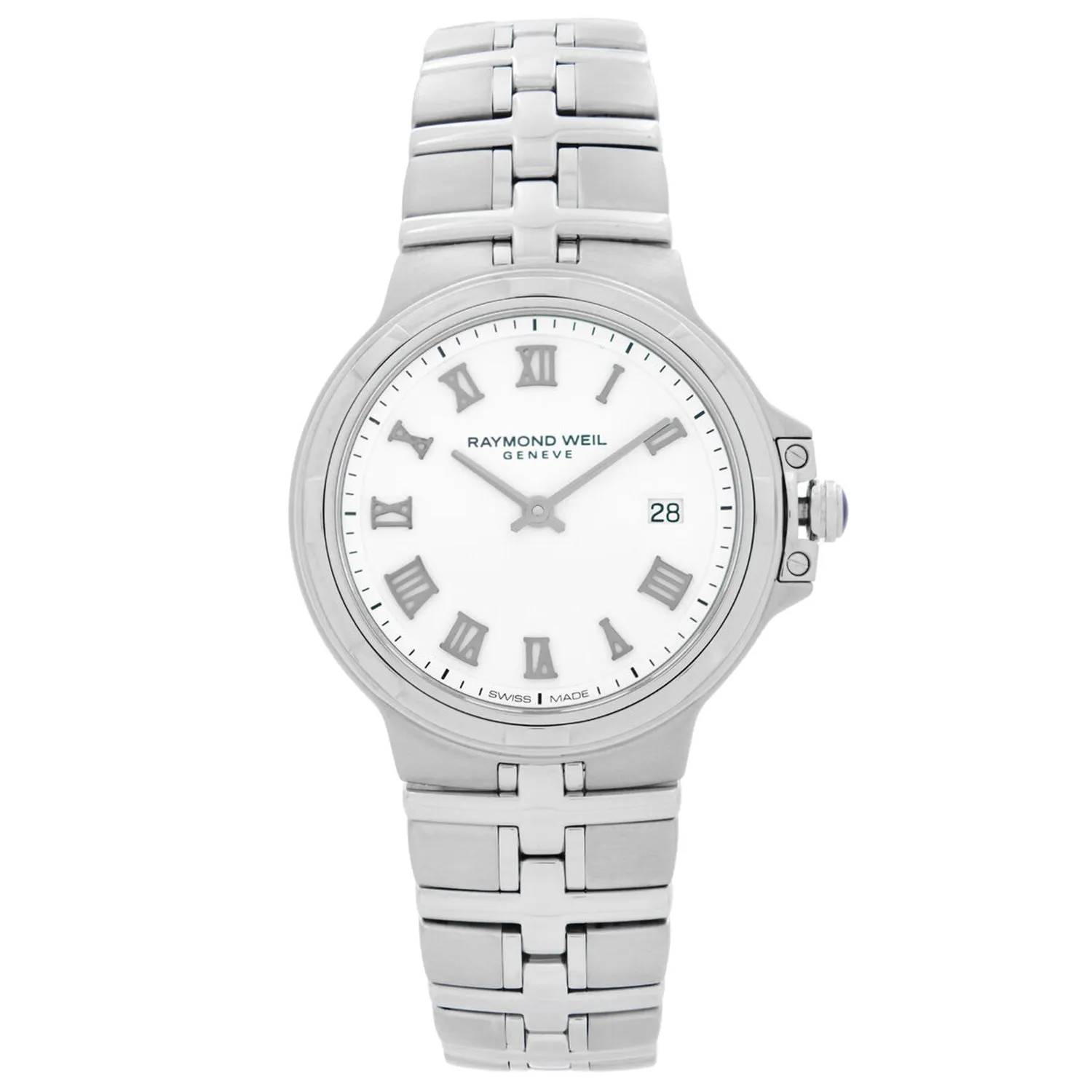 Raymond Weil Men's Parsifal White Dial Watch - 5580-ST-00300
