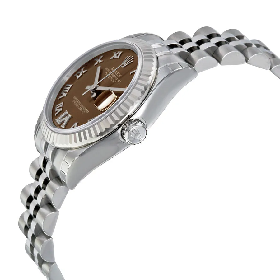 Rolex Datejust Lady 31 Brown Dial Stainless Steel Jubilee Bracelet Automatic Watch 178274BRDRJ