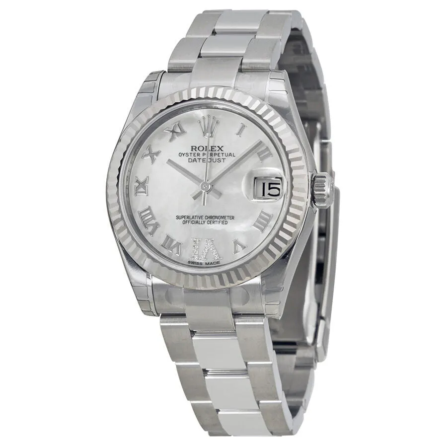 Rolex Datejust Lady 31 Mother of Pearl Dial Stainless Steel Oyster Bracelet Automatic Watch 178274MRDO