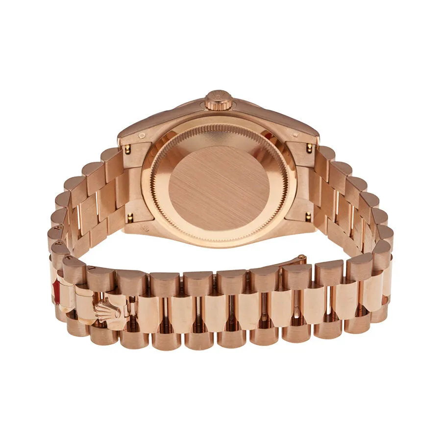 Rolex Day-Date Champagne Dial 18K Everose Gold President Automatic Ladies Watch 118235CDP