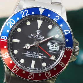 Rolex GMT Master 1675 Pepsi (1972)