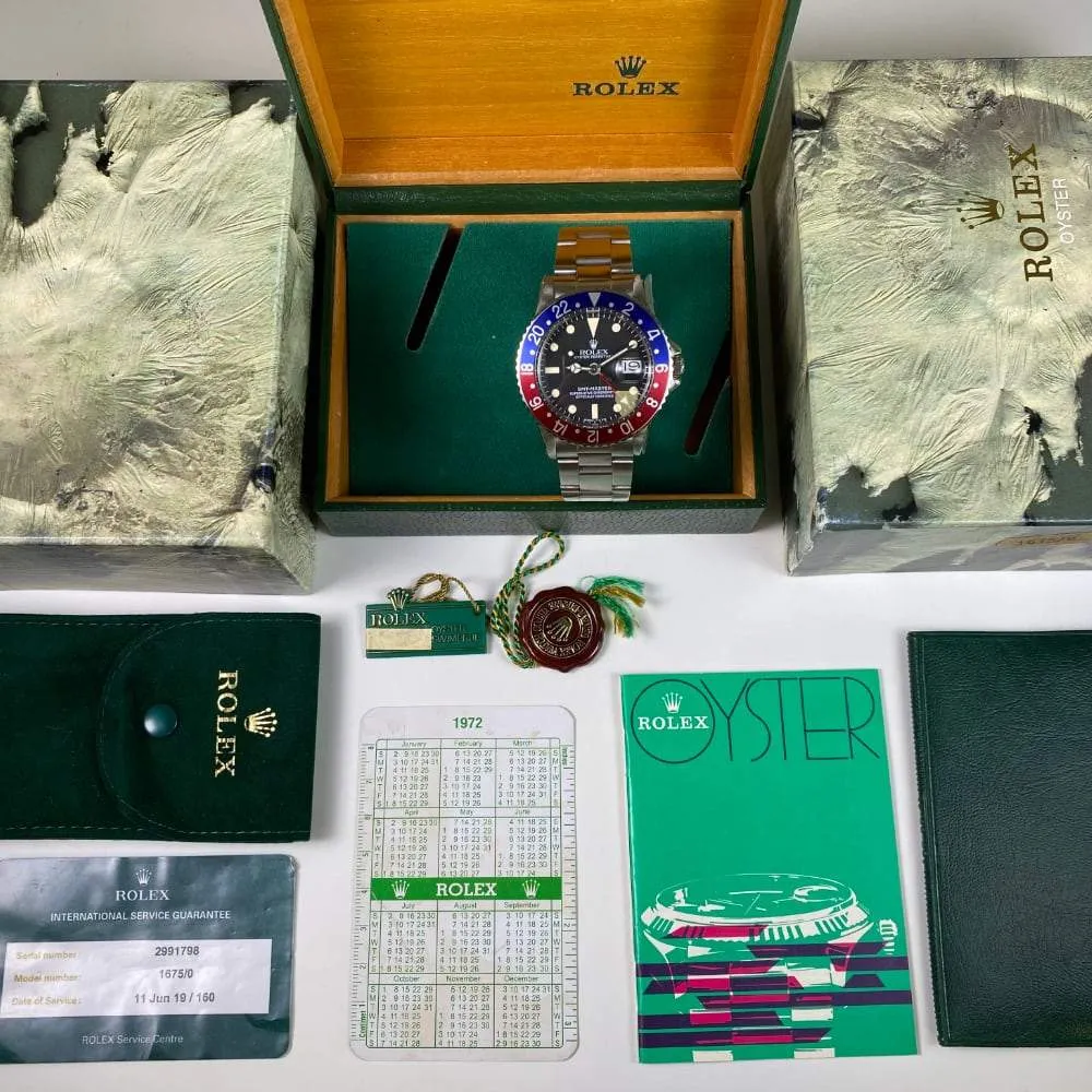 Rolex GMT Master 1675 Pepsi (1972)