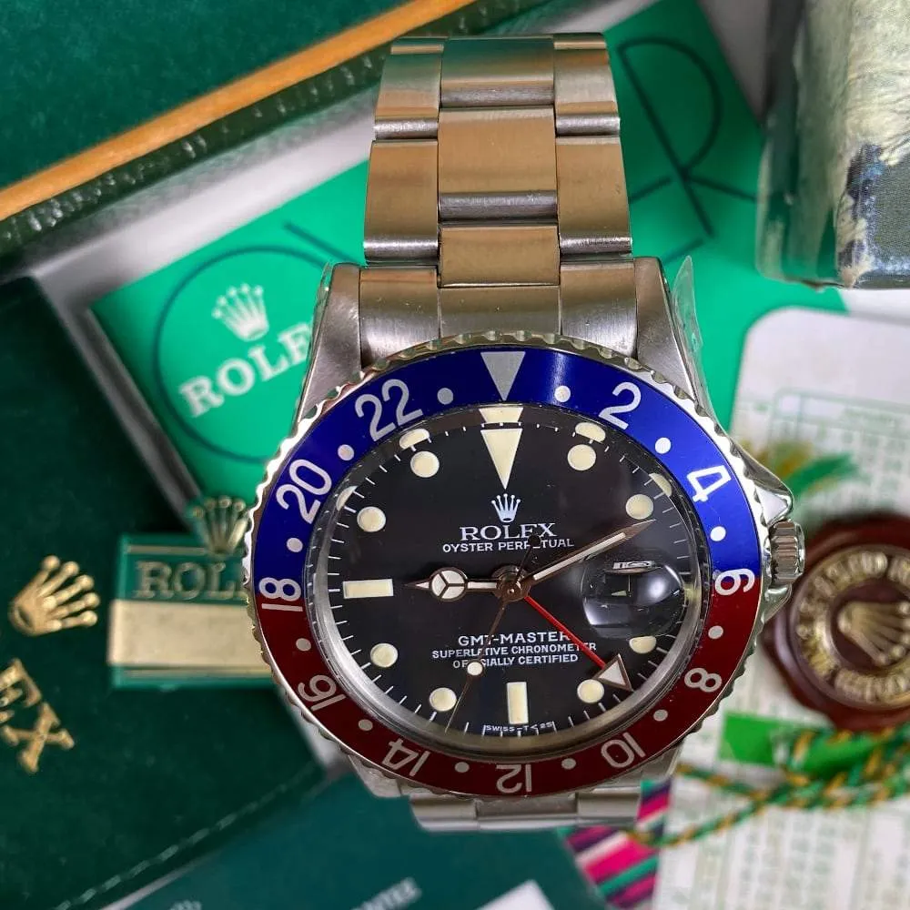 Rolex GMT Master 1675 Pepsi (1972)