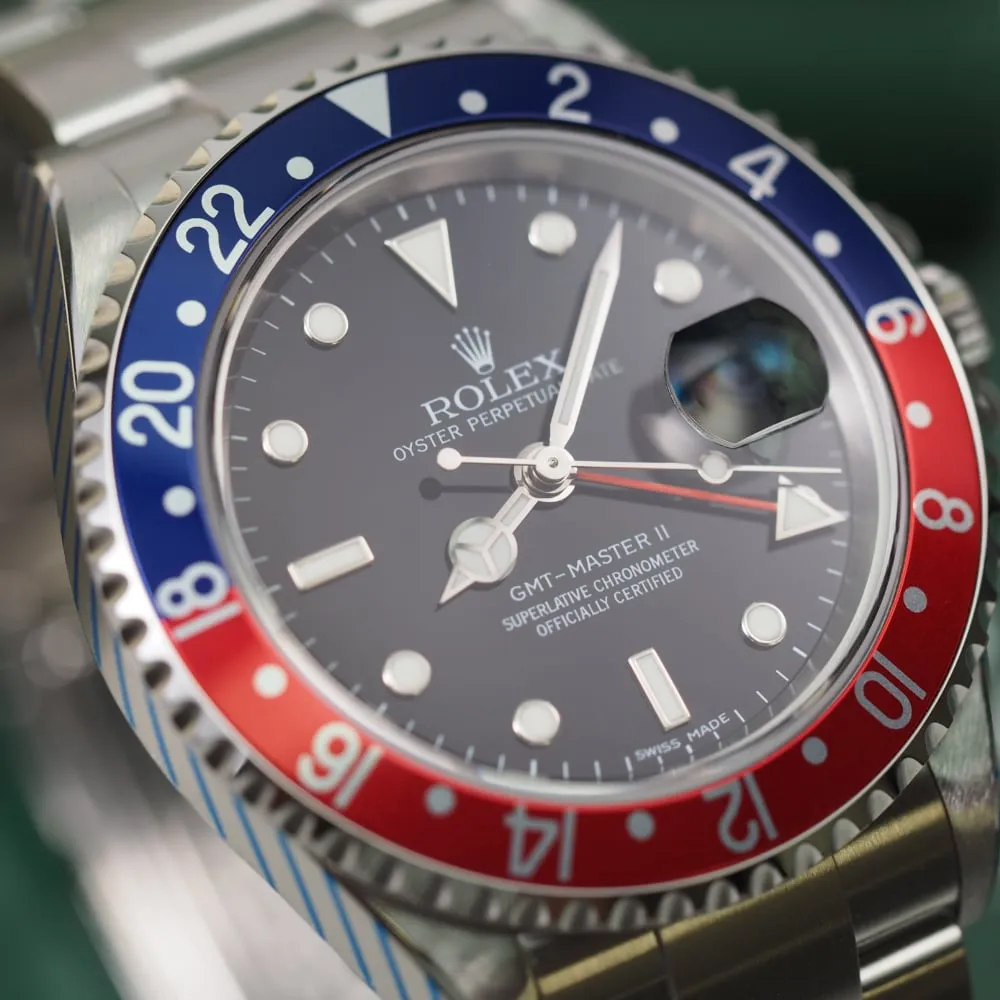 Rolex GMT Master II 16710BLRO (Stick Dial)