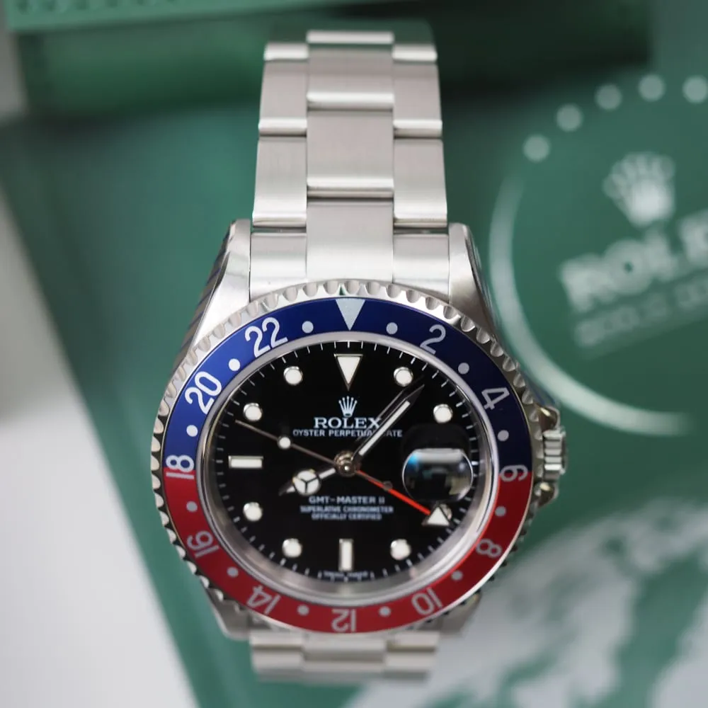 Rolex GMT Master II 16710BLRO (Stick Dial)