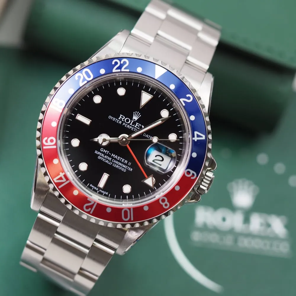 Rolex GMT Master II 16710BLRO (Stick Dial)