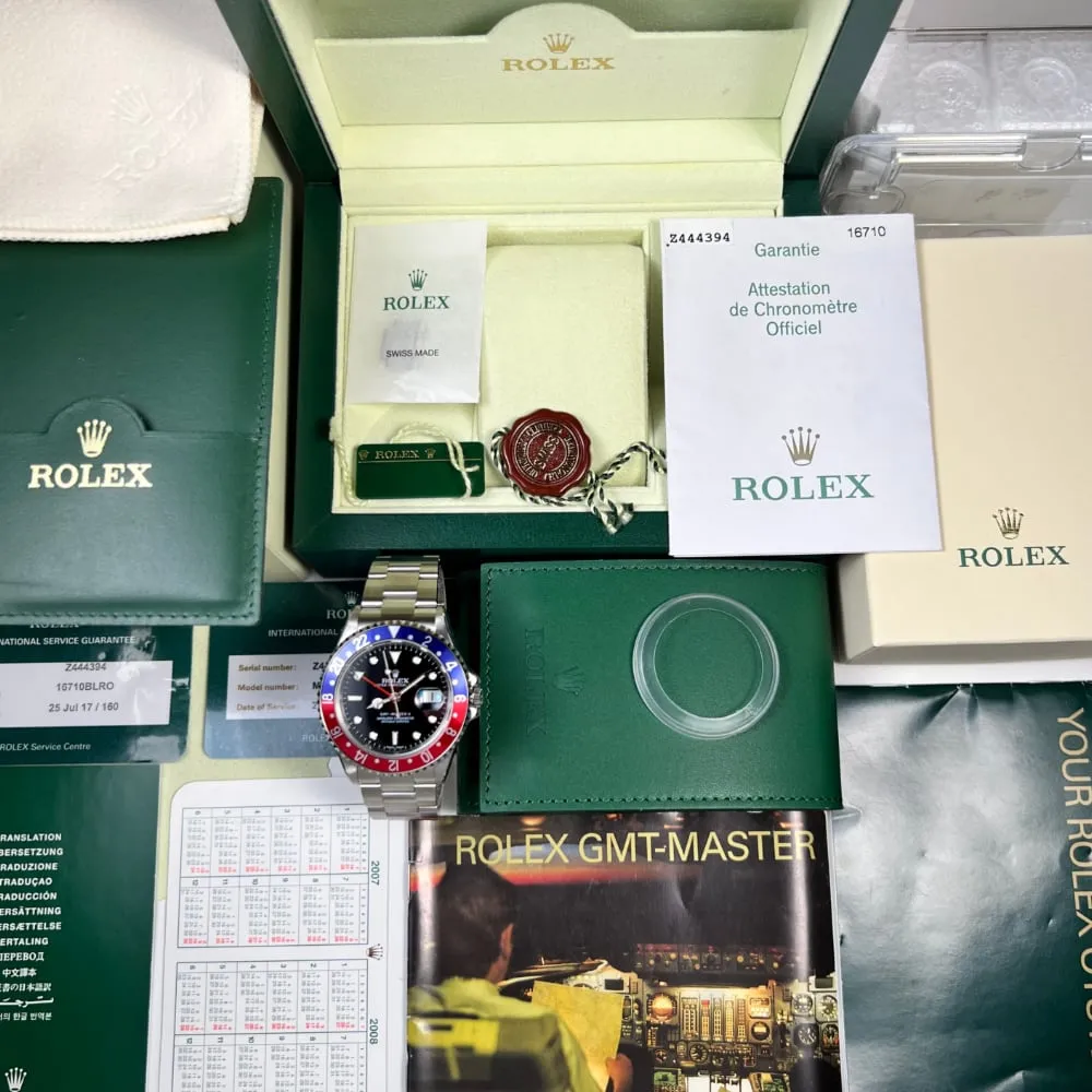 Rolex GMT Master II 16710BLRO (Stick Dial)