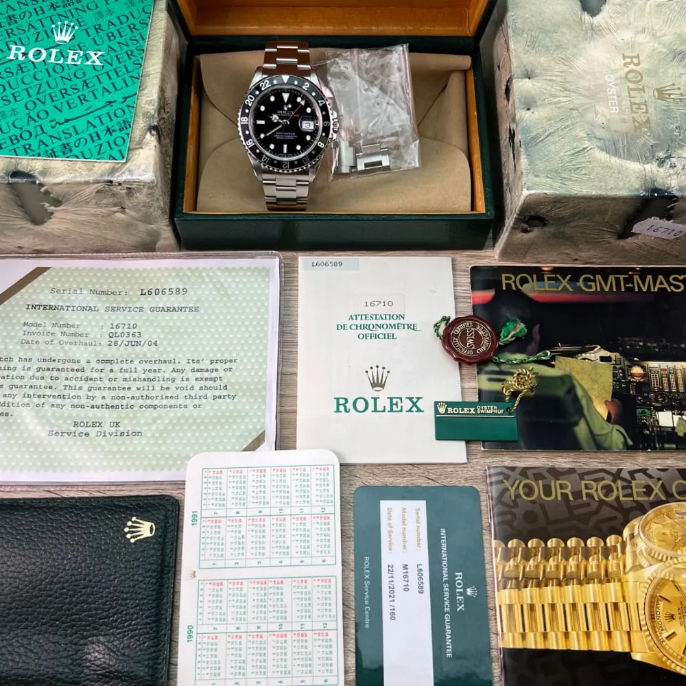 Rolex GMT Master II 16710LN (1990)