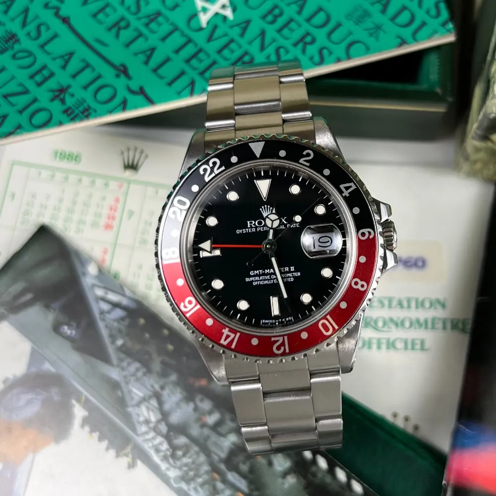 Rolex GMT Master II 16760 Fat Lady (1987)