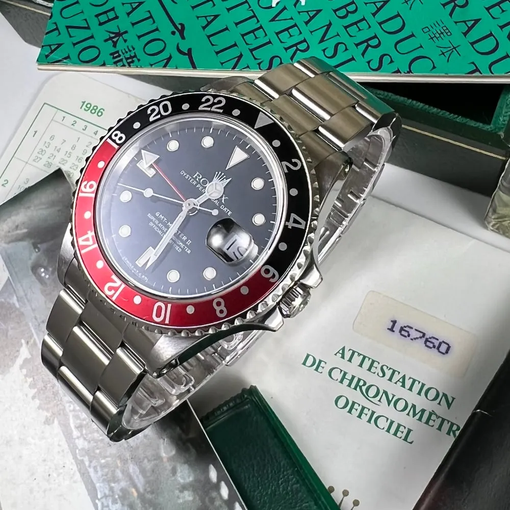 Rolex GMT Master II 16760 Fat Lady (1987)