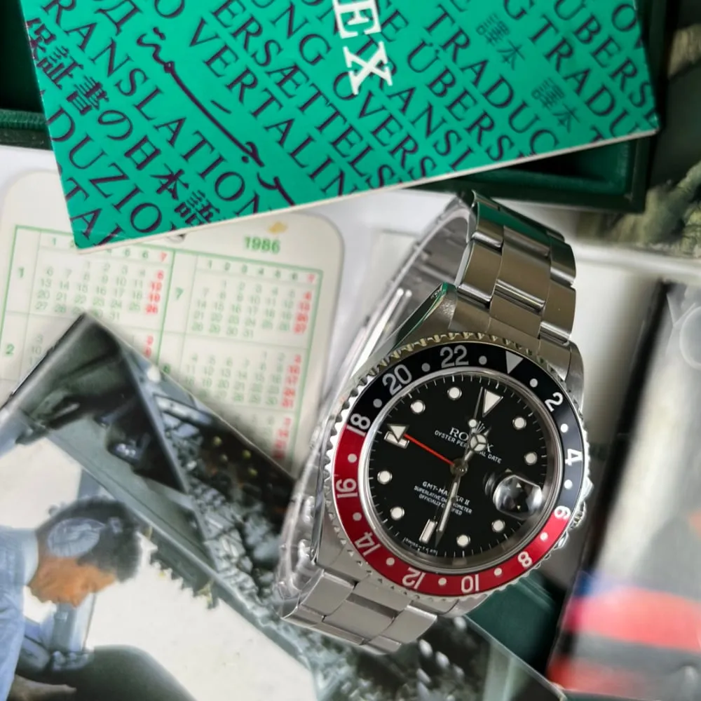 Rolex GMT Master II 16760 Fat Lady (1987)