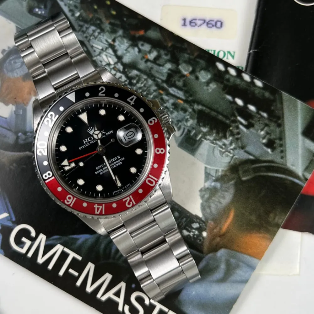 Rolex GMT Master II 16760 Fat Lady (1987)