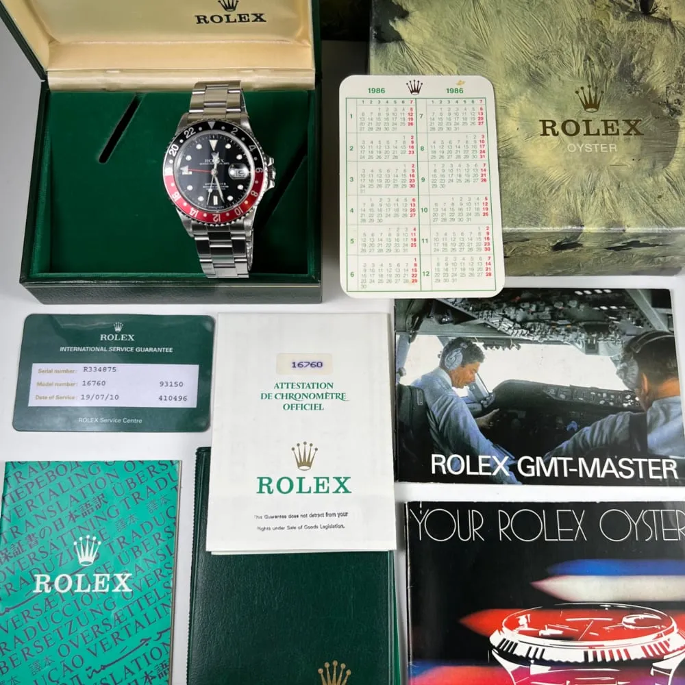 Rolex GMT Master II 16760 Fat Lady (1987)