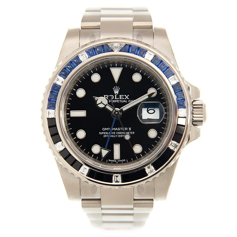 Rolex GMT-Master II Automatic Black Dial Men's Watch 116749 SABLNR