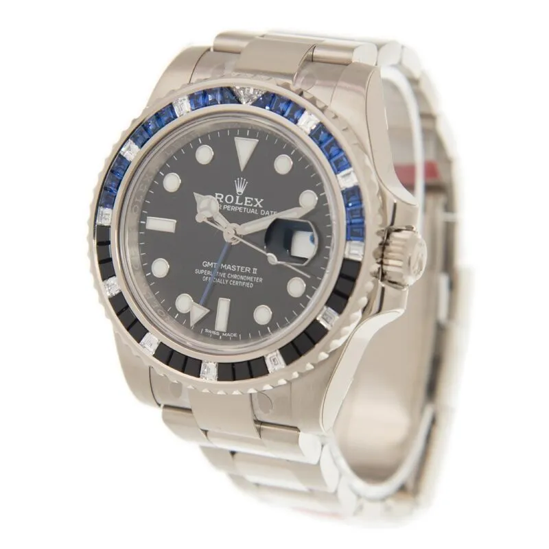 Rolex GMT-Master II Automatic Black Dial Men's Watch 116749 SABLNR