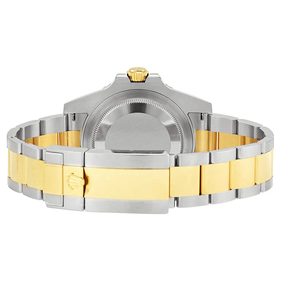 Rolex GMT-Master II Black Dial Stainless Steel and 18kt Yellow Gold Oyster Bracelet Automatic Men's Watch 116713BKSO 116713LN