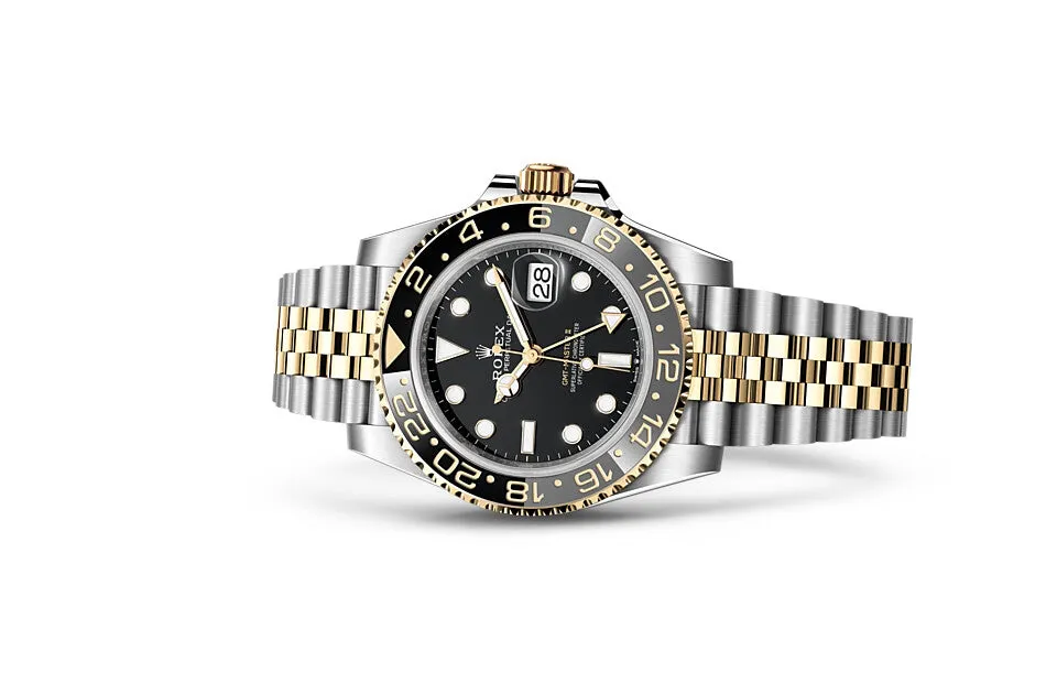 Rolex  GMT‑MASTER II Oyster, 40 mm, Oystersteel and yellow gold M126713GRNR-0001