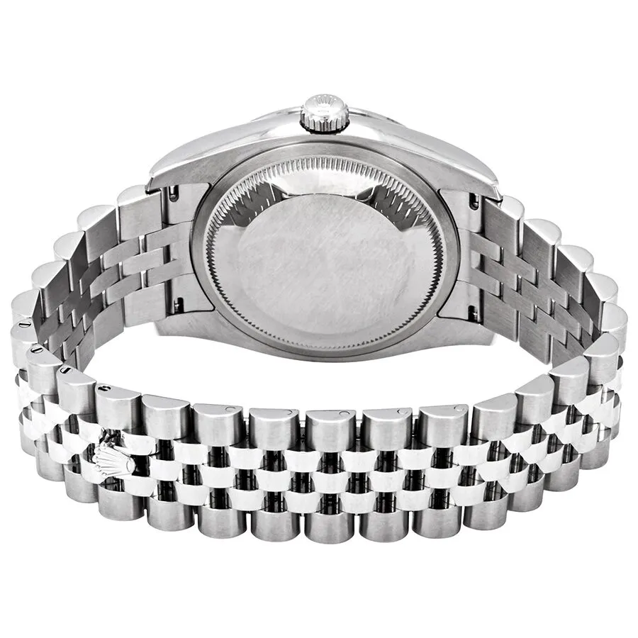 Rolex Oyster Perpetual Datejust 36 Black Dial Stainless Steel Jubilee Bracelet Automatic Men's Watch 116244BKSJ