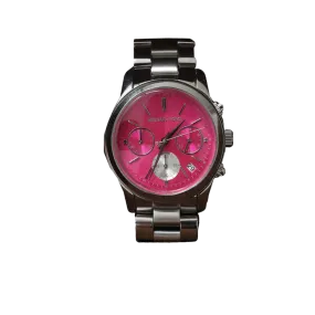 Runway Silvertone Watch