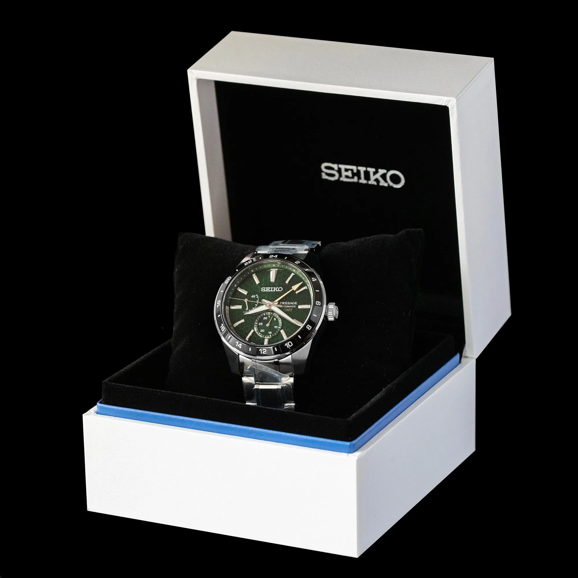 Seiko - Presage Sharp Edged Series GMT SPB219J
