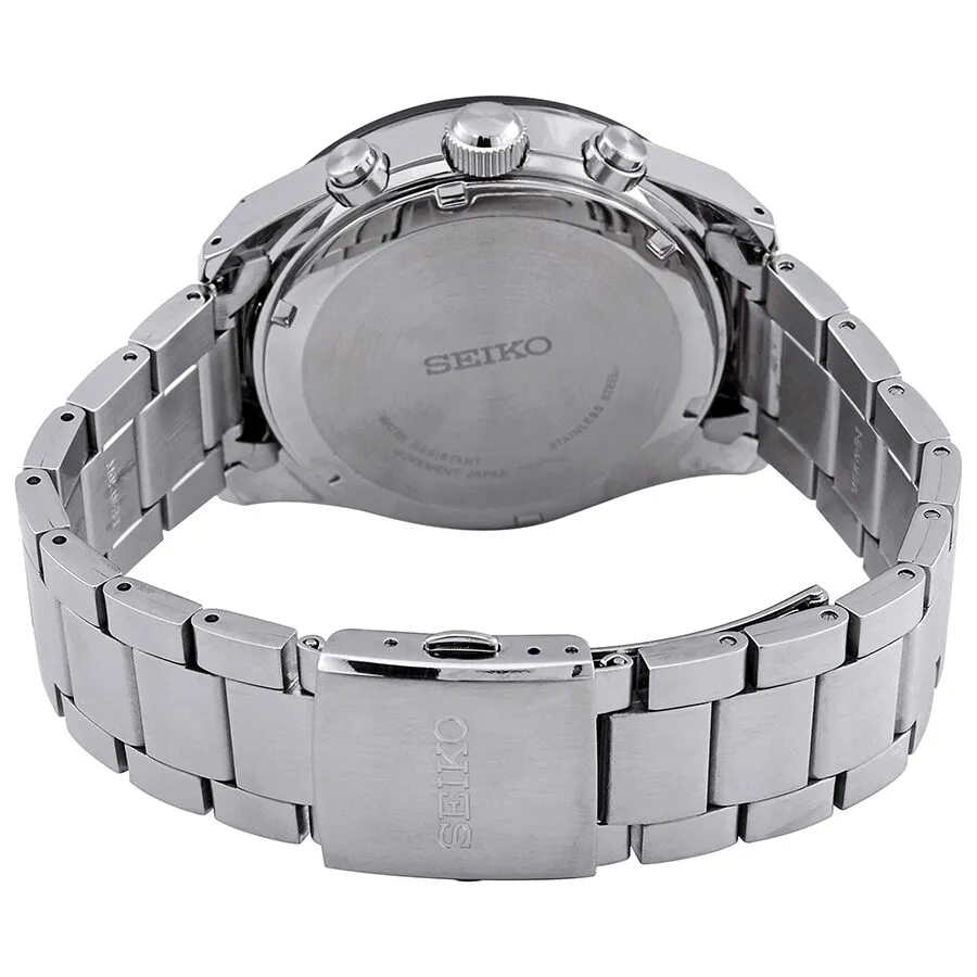 Seiko Solar Chronograph Quartz Blue Dial Men's Watch SSC717